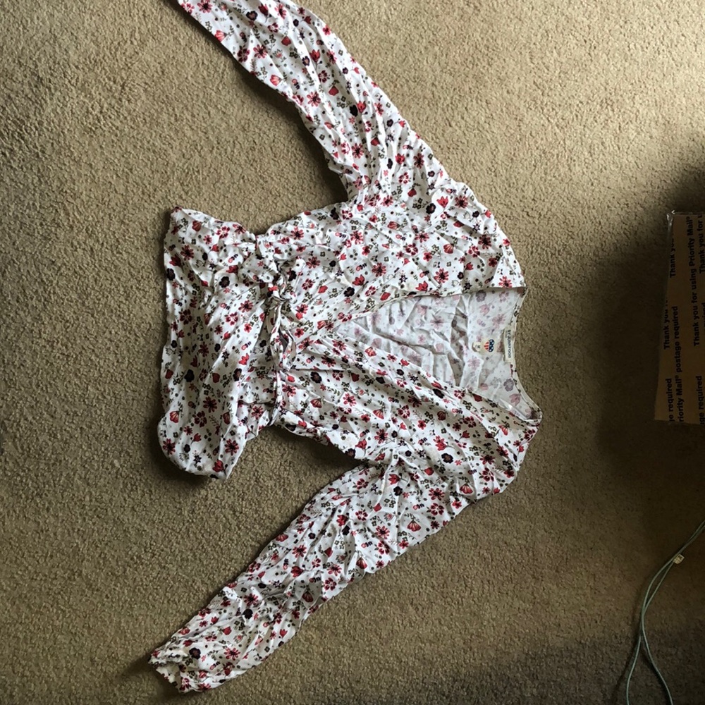 Junkfood Floral Crop Top